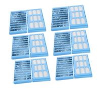 Yardwe 12 Pièces Pet Fountain Filters Replacement Activated Carbon Filtration Pads For Cat And Dog Water Dispensers Easy Install Silent Operation Compatible With Various Pet Fountains