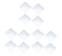 Yardwe 12 pièces Protège Table de Cuisson Gaz Tapis Réutilisables Antiadhésifs pour Cuisinière Feuilles Protection Four avec Central pour Brûleurs Durable et Facile à Nettoyer
