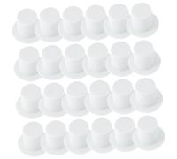 Yardwe 120 Pièces Mini Chapeaux Miniatures pour Décorations DIY pour Fêtes Fournitures de Poupées et Artisanat