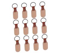 Yardwe 12pièces Étiquettes Vierges Bois pour Chiens Et Chats Petites Médailles Vierges pour Colliers Animaux De Compagnie à Graver Et Décorer Soi-même