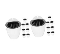 Yardwe 16 Pièces Pot de Fleur Absorbant l'eau Automatique semis Pot de pépinière jardinière Suspendue à arrosage Automatique Pot de Fleurs intérieur Pot de Fleurs Pots de Fleurs