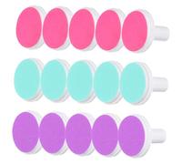 Yardwe 18 Pcs Accessoires pour vernis à ongles pour bébé foret à ongles de fichiers pour bébé tampon de remplacement nail care Plastique