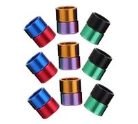 Yardwe 18pièces Bagues Identification pour Pigeons Voyageurs Bagues Ouvertes Aluminium pour Pigeons De Patte pour Et Autres Oiseaux