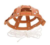 Yardwe 1ensemble Cuir pour Chevaux Et Vaches De Morsures avec Corde De Mètres Moyenne Facile à Porter Et Ajustable
