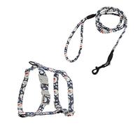 Yardwe 1Ensemble Harnais de Traction pour Chien Respirant Laisse et Confortable pour Chiens Design Élégant pour Activités Extérieur