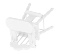 Yardwe 1Pièce Chaise Alimentation Miniature pour Poupées Accessoire de Bois pour Maison de Décoration Bricolage et Collection