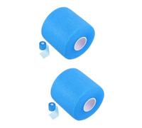 Yardwe 2 Ensembles Bandage Élastique Bras Favorable Compression Première Bandage Poignet Elastiques Bandages Élastique Pour La Maison Éponge Blue 2 Rouleaux*2
