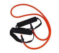 Yardwe 2 pièces Bandes de Résistance Élastiques pour Exercices de Traction Corde de Fitness Multifonctionnelle avec Poignées Confortables Extensible pour Yoga Musculation et Étirements
