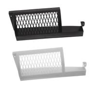 Yardwe 2 Pièces Boîte de Rangement pour Billes de Football de Table Accessoires de Jeu Intérieur Plastique Noir et Gris pour Table de Football Activités Familiales