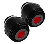 Yardwe 2 Pièces Bouchons de Rechange Universels pour Tasse Isotherme 45 Mm, Couvercle Anti-Fuite avec Joint Étanche, Compatible 500-1200 ML, Accessoires de Voyage Noir pour Bouteilles
