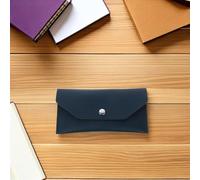Yardwe 2 Pièces Cash Envelope Wallet in PU Leather Budget Planner Envelopes with Snap Closure for Cash Management and Travel Document Organizer Compact Long Wallet for Finance Planning