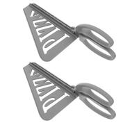 Yardwe 2 Pièces Ciseaux de Cuisine Professionnels Acier Inoxydable pour Couper la Pizza Résistants et Durables Outils Pratiques pour Découpe Facile des Pizzas Maison Couleur Aléatoire