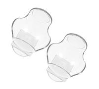 Yardwe 2 Pièces Clip Ceinture Tennis Ball Stable et Porte-Balle Transparent pour Entraînement et Compétition