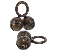 Yardwe 2 Pièces Clochettes pour Colliers de Chiens et Chats avec Attache à Ressort Sons Clairs pour Suivi et Sécurité Accessoires Décoratifs pour Petits à Grands Animaux de Compagnie