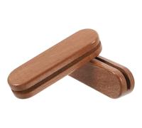 Yardwe 2 Pièces Couvercles de Poignée pour Poêle Fonte Lot de Protection Thermique et Antidérapante pour Barbecue et Camping Compatibles avec Poêles à Manches de