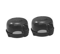Yardwe 2 Pièces Couvre de Cuisinière pour Garçon Fille Lot de Protections Four Noir Sécurisez Fours Manipulations Involontaires