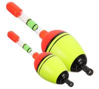 Yardwe 2 Pièces Flotteur de Pêche EVA pour Mer, Haute Sensibilité | Connexion Ferme, Angle Intégré, Repérage Facile, Articles de Pêche pour Appâts, Usage en Mer