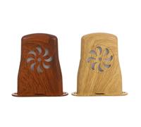 Yardwe 2 Pièces Humidificateur Portable pour Instrument à Cordes Humidité Automatique pour Guitare et Ukulélé Protection Séchage et Fissures Bois Naturel