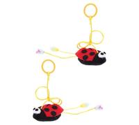 Yardwe 2 Pièces Jouets Interactifs pour Chats à Mâcher en Nylon Fibre Chimique, Accessoire Décoratif pour Chaton, pour Augmenter L'interaction Jeu