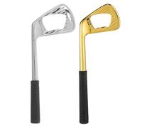 Yardwe 2 Pièces Ouvre-bouteille Léger et Solide en Alliage de Zinc Forme de Golf pour Amateurs de Golf et Décoration Cuisine ou Camping