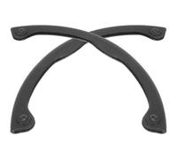 Yardwe 2 Pièces Pare-Chocs de Protection en Caoutchouc pour Snowboard et Longboard, Design Incurvé Anti-Collision, pour Entraînement et Voyage