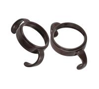 Yardwe 2 Pièces Poignées de Remplacement pour Biberons Large de Accessoires Plastique pour Biberons de Design et Durable pour Nursery et Alimentation des Bébés
