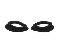 Yardwe 2 Pièces Protection Oculaire en Silicone Noir pour Masque LED | Insert Souple, Usage sans Mains, Confort Prolongé, Couverture Uniforme, Peau Sensible, Maison Spa