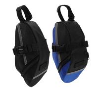 Yardwe 2 Pièces Sacoche de Selle Étanche Sacoche sous-Selle Compacte pour de Montagne Rangement Haute Capacité pour Outils et Accessoires Installation Rapide Protection Intempéries