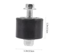 Yardwe 2 pièces Tendeur de Chaîne Moto Guide Antioxydant pour Motos Vtt et Véhicules Tout-chemin Accessoires Durables et Résistants Corrosion Lot