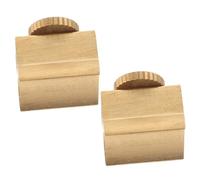 Yardwe 2 Pièces Vis de Réparation Laiton pour Accessoires Base Stable Cuivre Vis Ajustement Instrumentales Précises