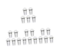 Yardwe 20 Ensembles Miniature Milk Tea Cups Mini House Accessories Empty Tiny Bubble Tea Ornaments for Dollhouse Decoration and DIY Craft Réutilisable
