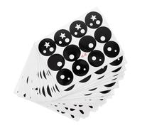 Yardwe 20 feuilles Autocollants Ballons Yeux Cartoon Décorations DIY Fête Garçon Fille Stickers Extérieurs Mignons pour Créations Personnalisées