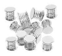 Yardwe 20 pièces Base à Ressort Adhésive pour Poupée Secouante Base de Ressort Pivotante Kit DIY pour Tête Oscillante Accessoires de Remplacement pour Tableau de Bord Voiture