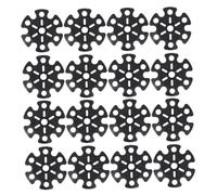 Yardwe 20 Pièces Paniers à Neige pour Bâtons de Randonnée Protection Anti-Usure Large pour Stabilité et Accessoires de Remplacement pour Bâtons de Marche