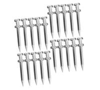 Yardwe 20 pièces Spikes Aérateur de Pelouse Accessoires de Chaussures Aérateurs Outils de Jardinage pour Aérer Sol et la Santé Gazon