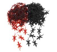 Yardwe 200 pièces Gecko Réaliste PVC pour Farces Halloween et Éducation Scientifique Accessoire pour Fêtes Garçon Fille et Surprises
