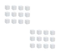 Yardwe 24 pièces Calcium Stone for Turtle Tank Natural Mineral Block with Trace Elements for Tortoises Fish Tank Water Stabilizer