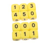 Yardwe 24pièces Numériques pour Apprentissage des Mathématiques Accessoires De Jeu pour Classe Et Maison Favorisant Pensée chez Garçon Fille