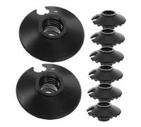 Yardwe 25 Pièces Accessoires pour Bâtons de Randonnée Paniers Boue et Neige Protection Pointe Légère et Adaptés à Divers Bâtons de Marche et Trekking