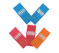 Yardwe 25 Pièces Crochet de Printemps de pêche matériel de pêche à l'appât à la Carpe hameçons Portables Gel de silice