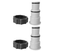 Yardwe 2Pièces Adaptateurs Remplacement Robuste pour Tuyau de Filtration Étanche Fiable pour Épurateur