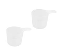 Yardwe 2pièces Cuillères Doseuses pour Nourriture Cuillères pour Et Chiens Mesurez Précisément La Nourriture pour Animaux De Compagnie