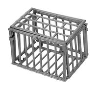 Yardwe 2pièces Miniature Cage pour Animaux Décoration De Maison Miniature Accessoire pour Petits Animaux Et Modèles De Science