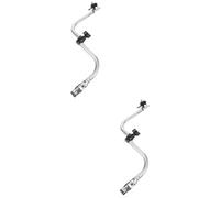 Yardwe 2pièces Support De Parapluie Pliant Pour Vélo Support De Montage Pour Parapluie Clip De Fixation Robuste Pour Solaire Accessoires De Vélo Et Poussette