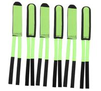 Yardwe 3 Paires Sangles de Pédale Nylon Réglables Clips Antidérapants pour Extérieur et Sécurité Renforcée Installation Rapide