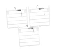Yardwe 3 Pièces Accessoires De Cage à Oiseaux Boulon Remplacement De La Porte d'une Cage à Oiseaux Petite Porte pour Cage Distributeur Animal De Compagnie Boucle Rester Plastique