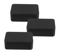 Yardwe 3 Pièces Boîte de Rangement pour Cartes à Jouer de Support Pratique avec Couvercle pour Cartes de Poker et Accessoires Divers