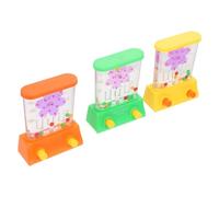 Yardwe 3 Pièces Cerceau Aquatique Portable Jeu Anneaux Eau pour Garçon Fille Amusement Famille Développement de Concentration et Coordination Couleur Aléatoire