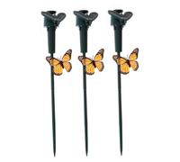 Yardwe 3 Pièces de Jardin Solaire Forme de Décor Extérieur Mobile et Réaliste pour Aménager Votre Pelouse et Terrasse