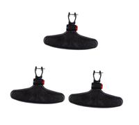 Yardwe 3 Pièces Footrest Pedal For Stroller Durable Plastic Footboard Accessory Easy To Install And Stable Comfortable Support For Babies Of Various Ages